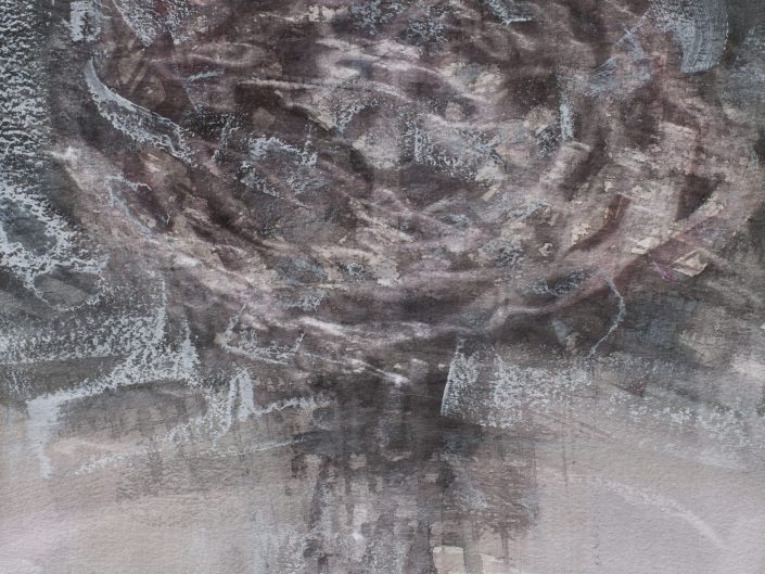 Conciencia, 2015. Acuarela sobre papel, 35x29 cm