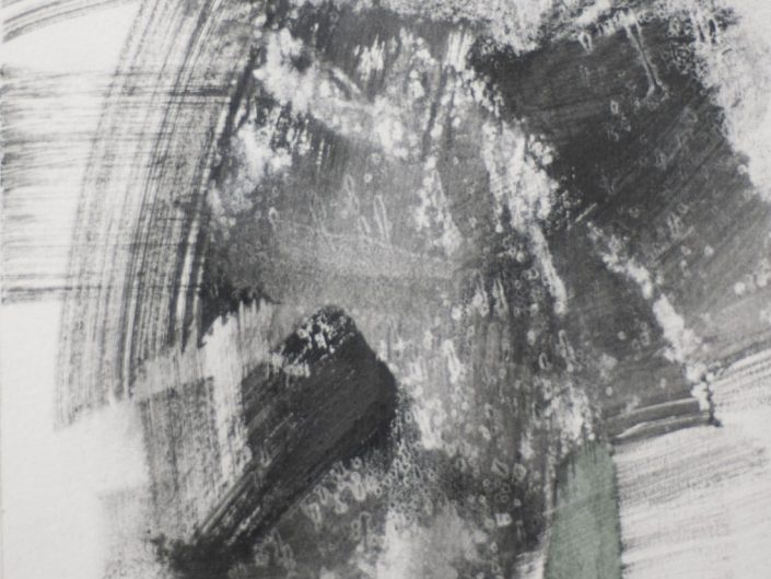 Monotony I, 2016. Graphite and watercolor on paper, 32x18 cm