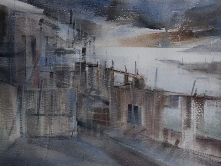 Untitled, 2015. Watercolor on paper, 53x72 cm